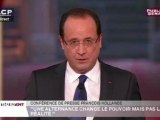 Hollande : Il n'y a pas à prendre 