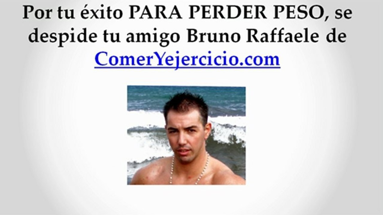 Comer y Ejercicio - 7 Consejos Para Bajar de Peso Rapido