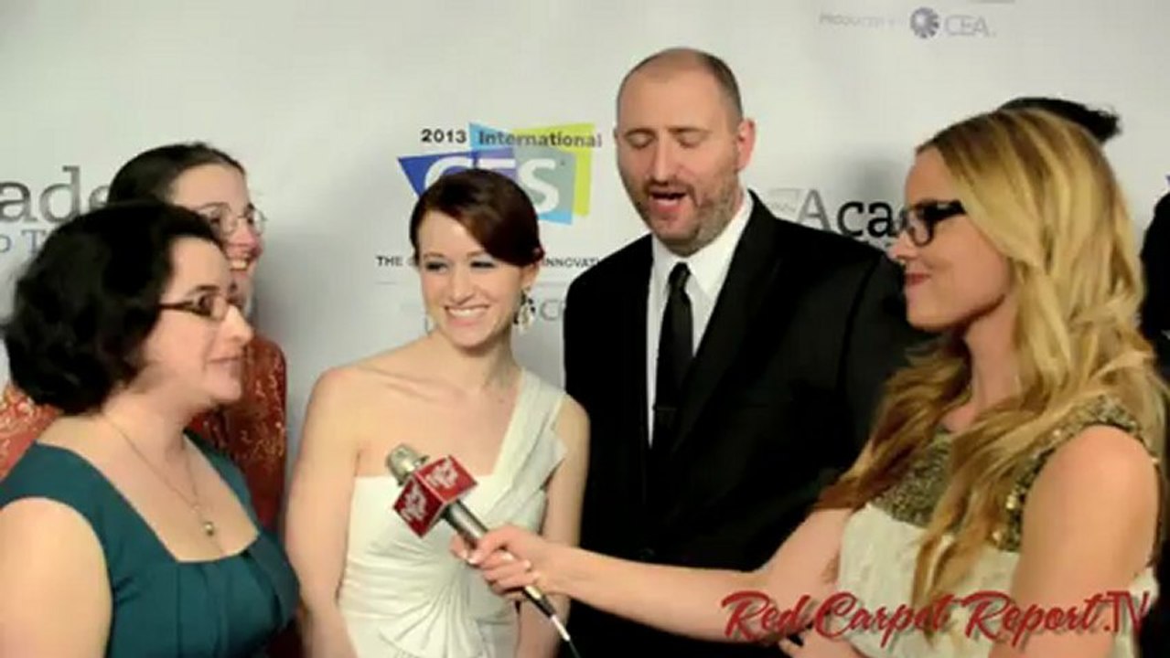 The Lizzie Bennet Diaries at the 2nd Annual @IAWTV Awards #IAWTVAwards @TheLBDOfficial