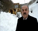 GÜMELİDE KAR TEMİZLEME ÇALIŞMALARI