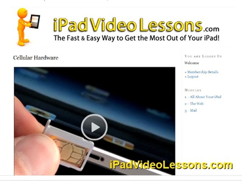 iPad Video Lesson Offer