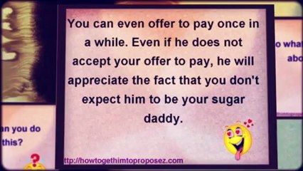 Getting Him To Commit - Get To Know Your Man First