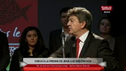Événement, Voeux de Jean-Luc Mélenchon