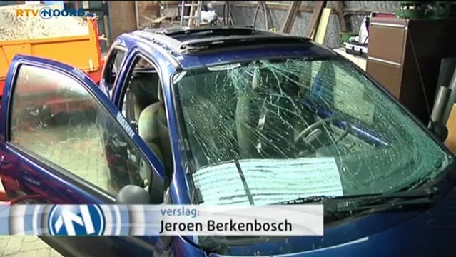 Oplossing voor vernielde auto van familie Schreuder - RTV Noord
