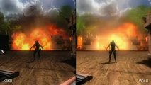 Ninja Gaiden 3 Wii U vs Xbox 360 Comparison Video