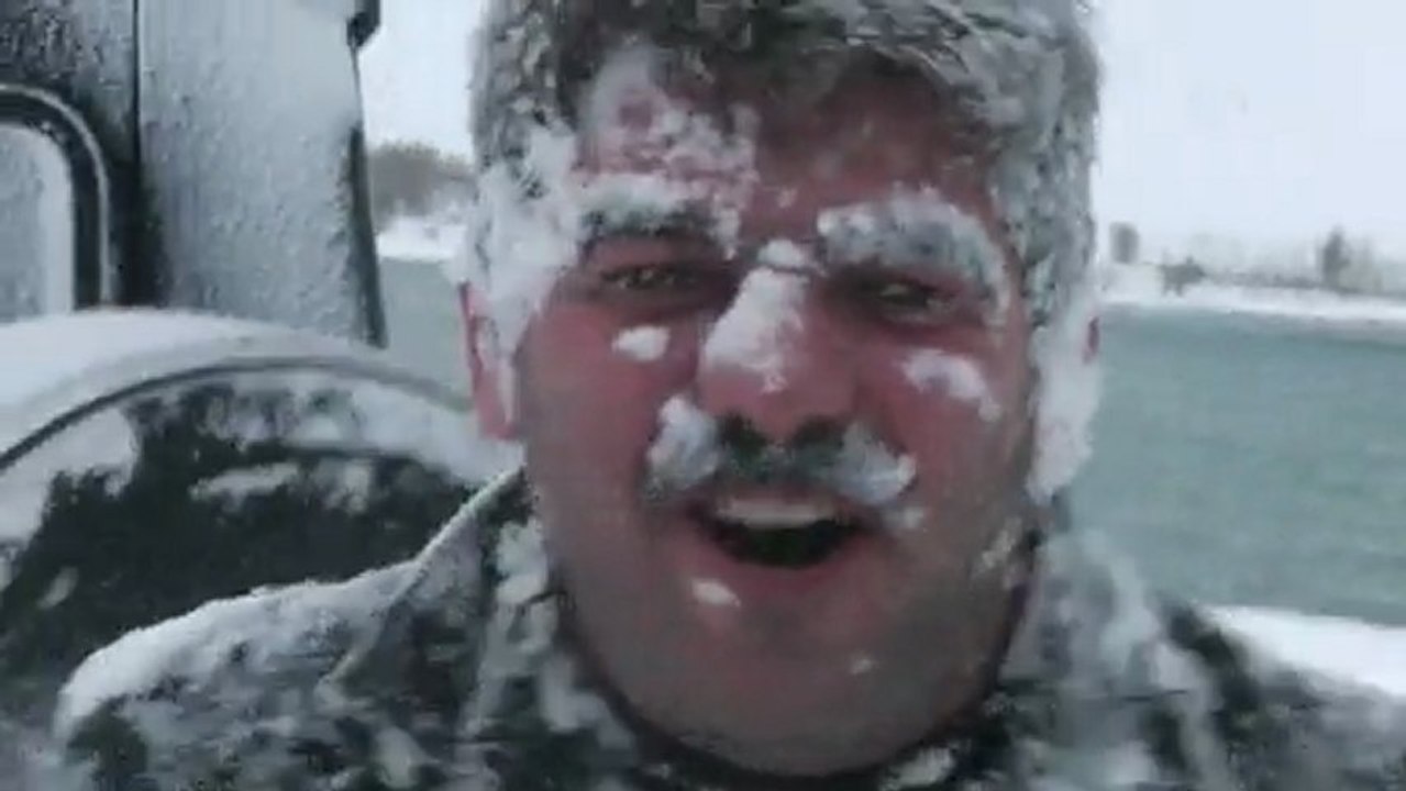 10.01.2013 Van Muş yolu koşarak kara atlıyorum