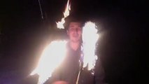 Fire Torch Juggler