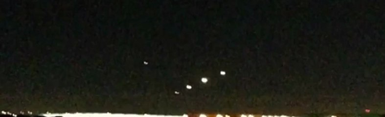 Strange Lights Over Phoenix UFO!