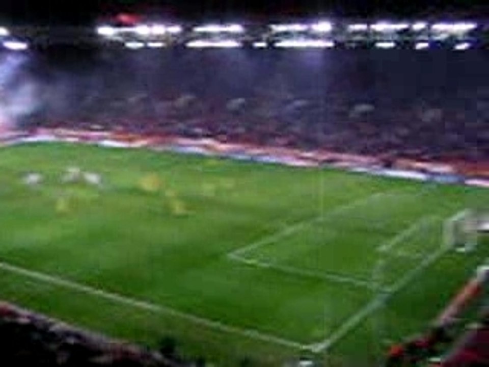 olympiakos sochaux juste apres le but.