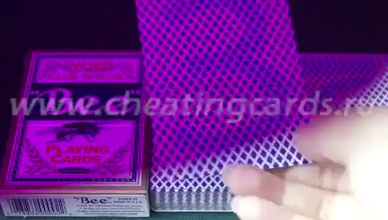 СИЛА краплеными картами-playing-cards-bee-blue-заметное палуб