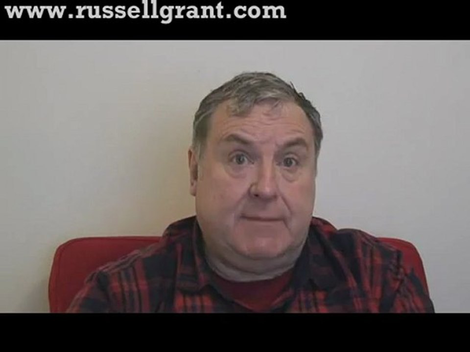 RussellGrant.com Video Horoscope Scorpio January Saturday 12th