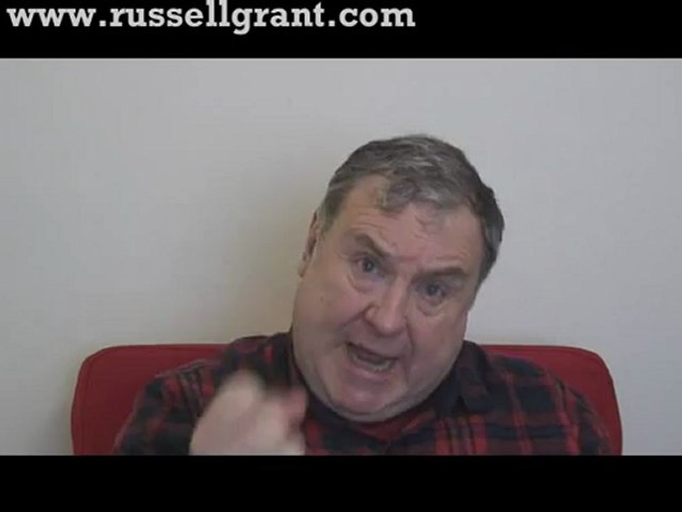 RussellGrant.com Video Horoscope Aquarius January Saturday 12th