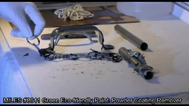 Powder Coating Stripper/Powder Coat Stripper: Powder Stripping Demonstration