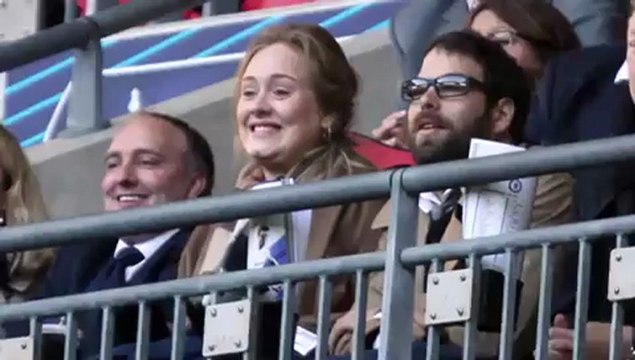 Adele Arrives in L.A. with Baby