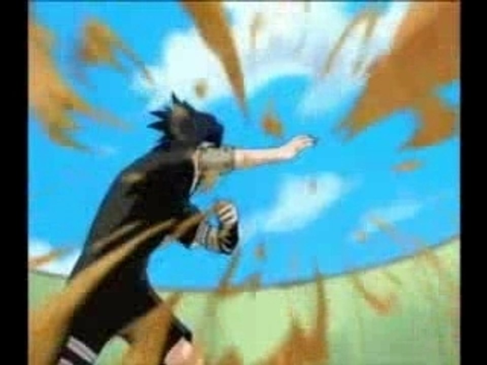 No brains sasuke vs garaa