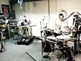 Robot Band Plays Heavy Metal