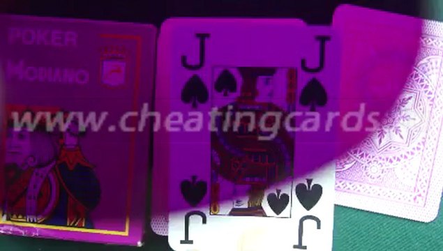 СИЛА краплеными картами-modiano-Cristallo-purple-заметное палуб