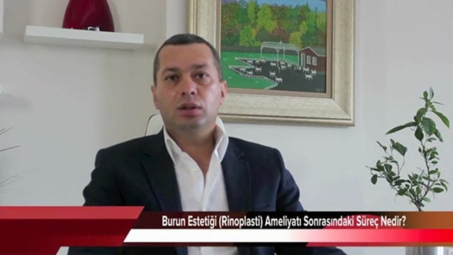 Burun Estetiği Ameliyatı sonrası