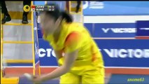 Victor Korea Open 2013 ~ WSR2 ~ Ji Hyun Sung[KOR] vs Yanjiao Jiang[CHN]