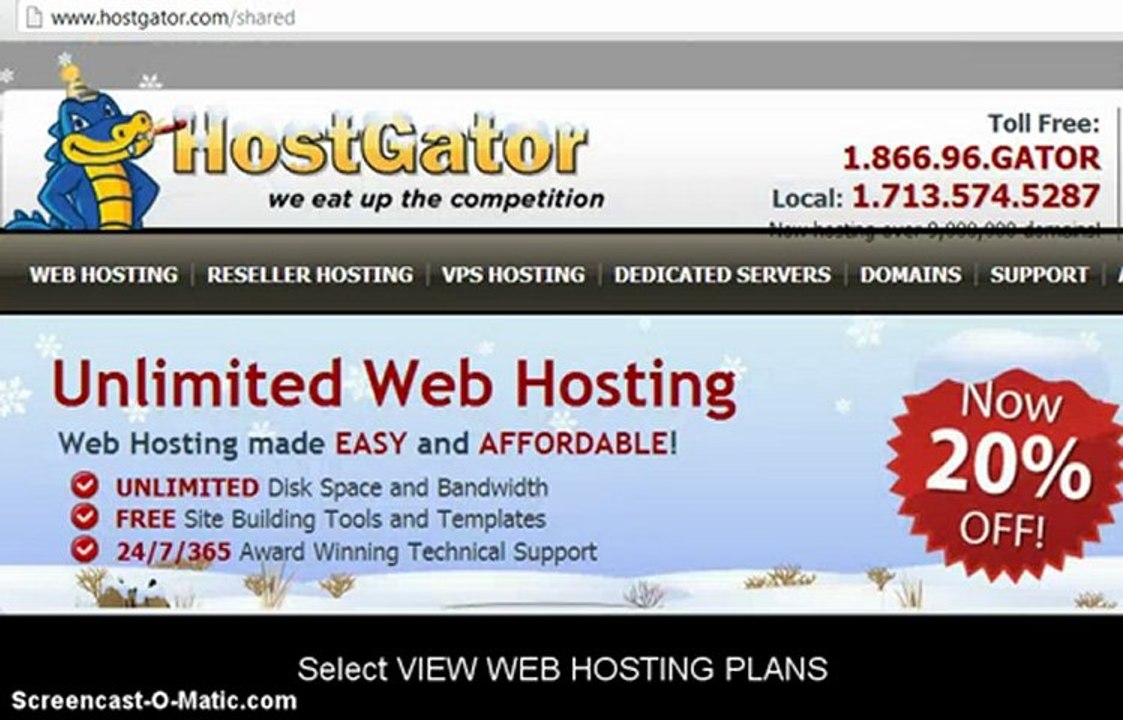 Hostgator 25% Off Coupon Code 2013
