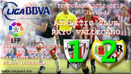 Jor.19: Athletic 1 - Rayo Vallecano 2 (11/01/13)