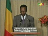 Mali : Discours du Président et déclaration de l'Etat d'Urgence Vendredi 11 janvier 2013