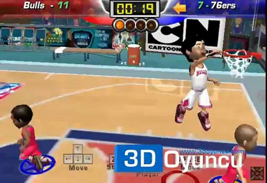 3D NBA Basketbol - 3D Spor Oyunları - 3D Oyunlar