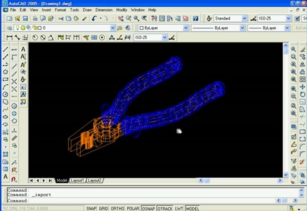 image, import ve OLE object