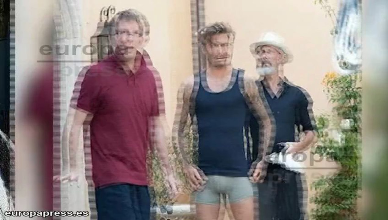 David Beckham, en ropa interior por Beverly Hills