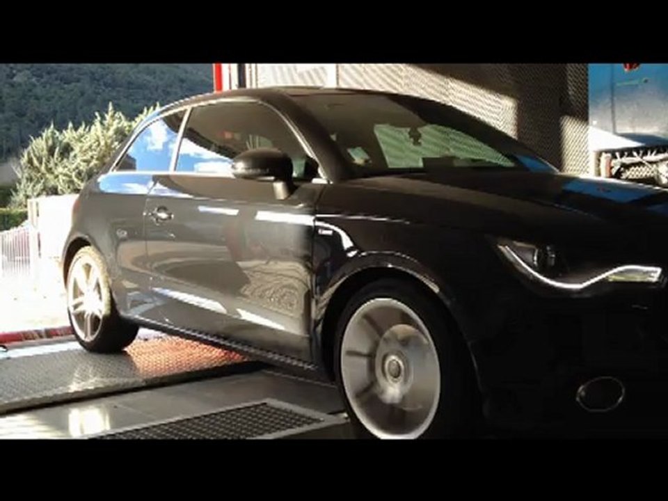 ::: o2programmation ::: Audi A1 1.6 TDI 105@142Cv Reprogrammation Moteur sur Banc de Puissance Cartec Marseille Gemenos PACA