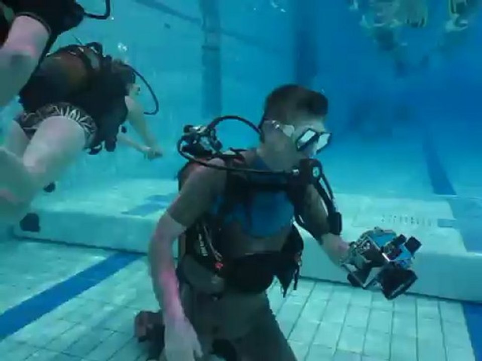 Béthune subaquatique janvier 2013 - baptemes de plongée piscine 1