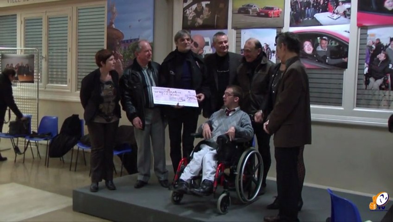 L’association des « GT du Cœur » remet un cheque de 26 500 euros à l’AFM pour le Téléthon :