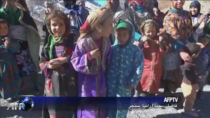 حملة في المغرب لمساعدة سكان منطقة جبلية منكوبة من شدة البرد