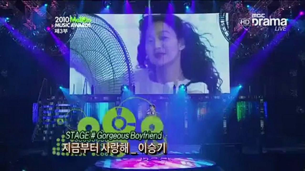10/12/15  MAMA Lee Seung Gi performance-- My Girlfriend is a Gumiho OST