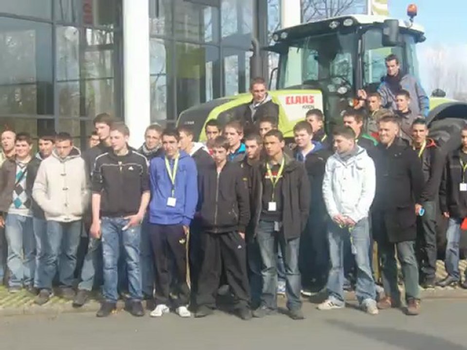 Les élèves du CFA-MFR "La Rousselière" à Berlin - 2012