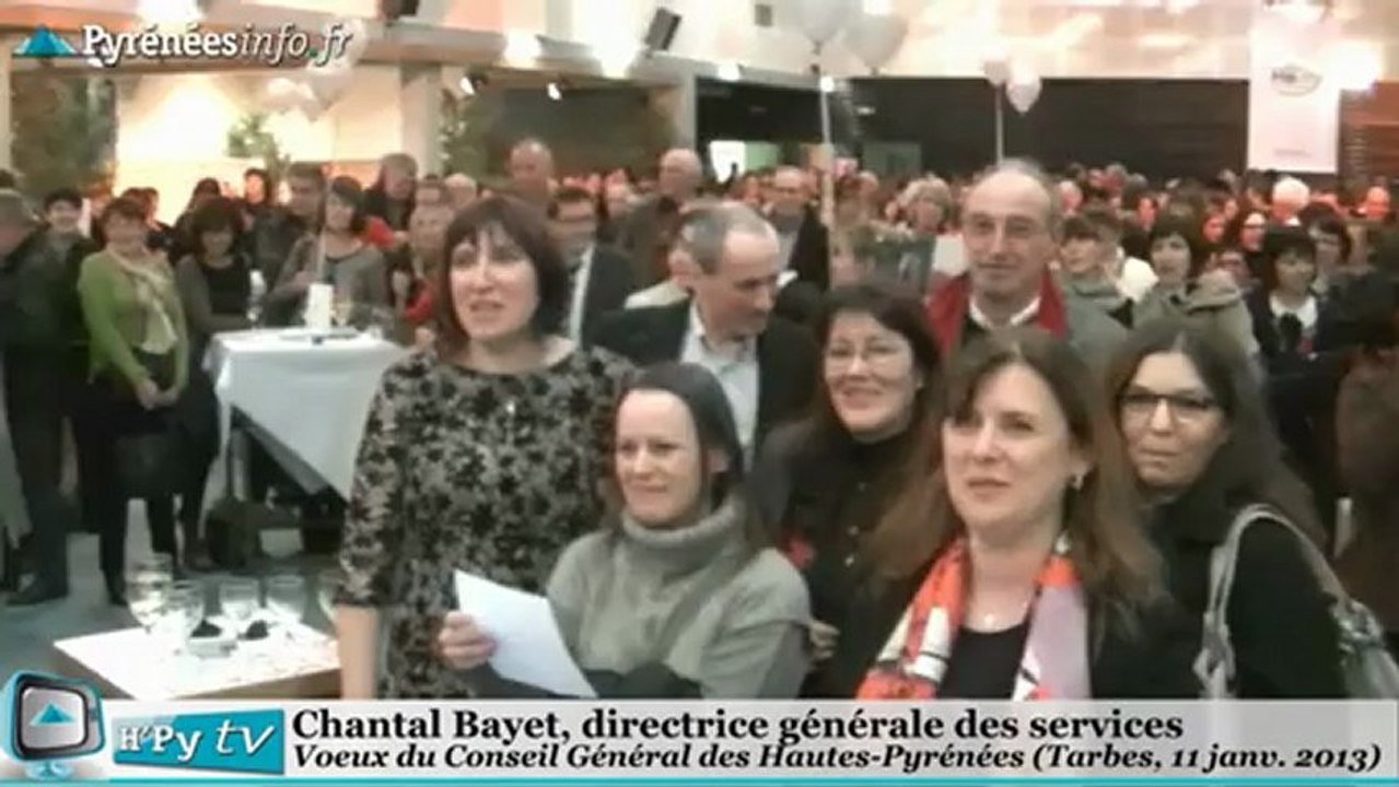 Hautes-Pyrénées Voeux Conseil Général DGS (11 janvier 2013)