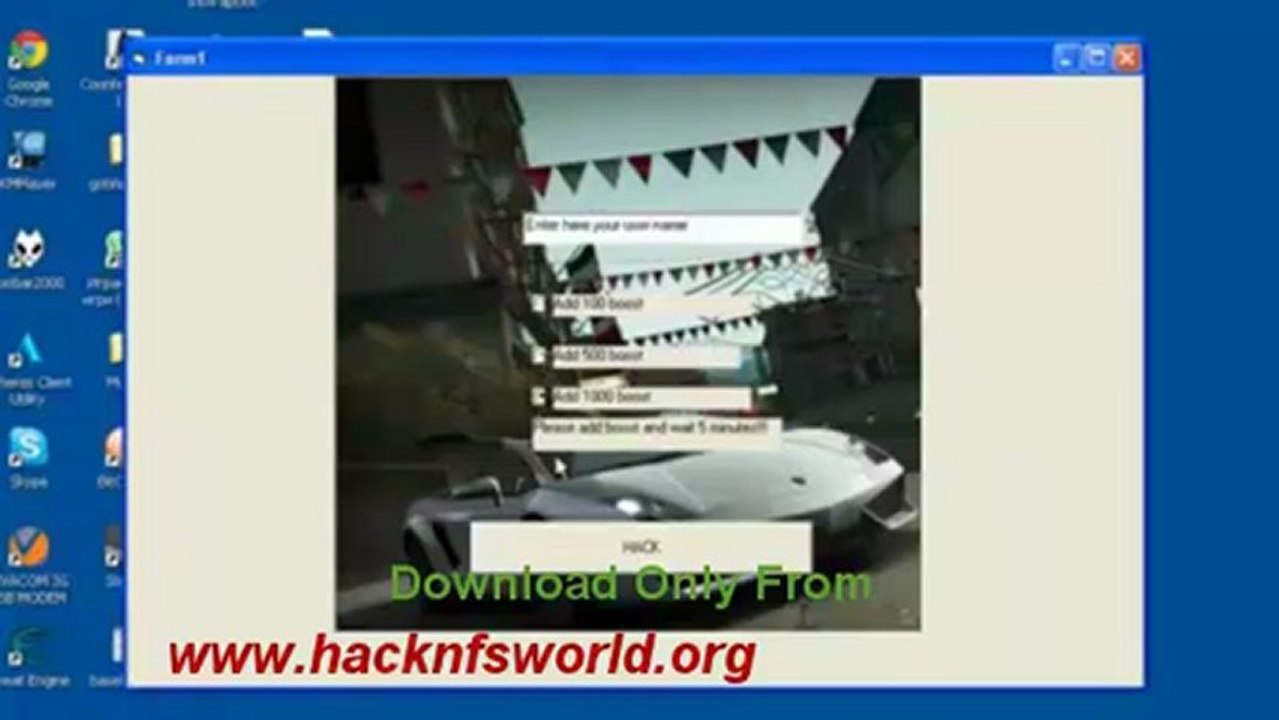 Need for Speed World Boost Hack [NEW 2013] [100% WORKING|100% UNDETECTED]