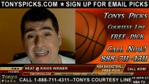 Sacramento Kings versus Miami Heat Pick Prediction NBA Pro Basketball Betting Odds Preview 1-12-2013