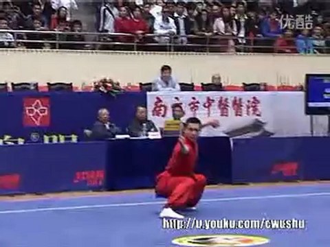 2012 Championnat de Chine KungFu Wushu changquan - Yuán Xiao Chao (Shanxi) - 1er