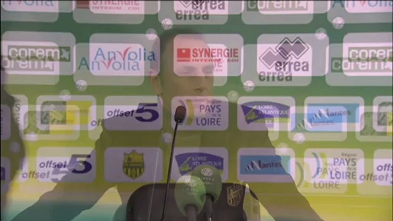 Conférence de presse FC Nantes - Nîmes Olympique : Michel DER ZAKARIAN (FCN) - Victor ZVUNKA (NIMES) - saison 2012/2013