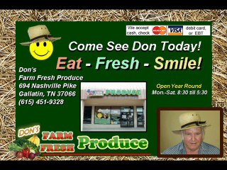 Don's Farm Fresh Produce in Gallatin TN