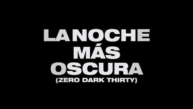 La Noche Más Oscura Spot2 HD [30seg] Español