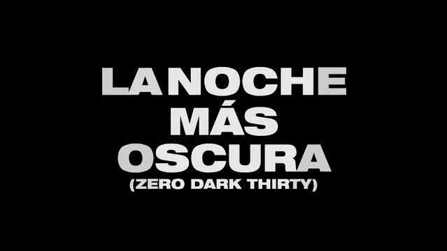 La Noche Más Oscura Spot1 HD [30seg] Español