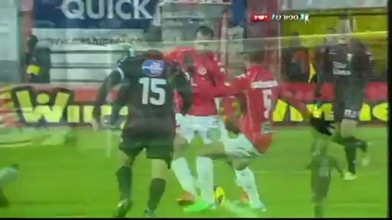 בני סכנין - הפועל ת"א - 3-0 - מח' 18 12/13 - 12/1/13