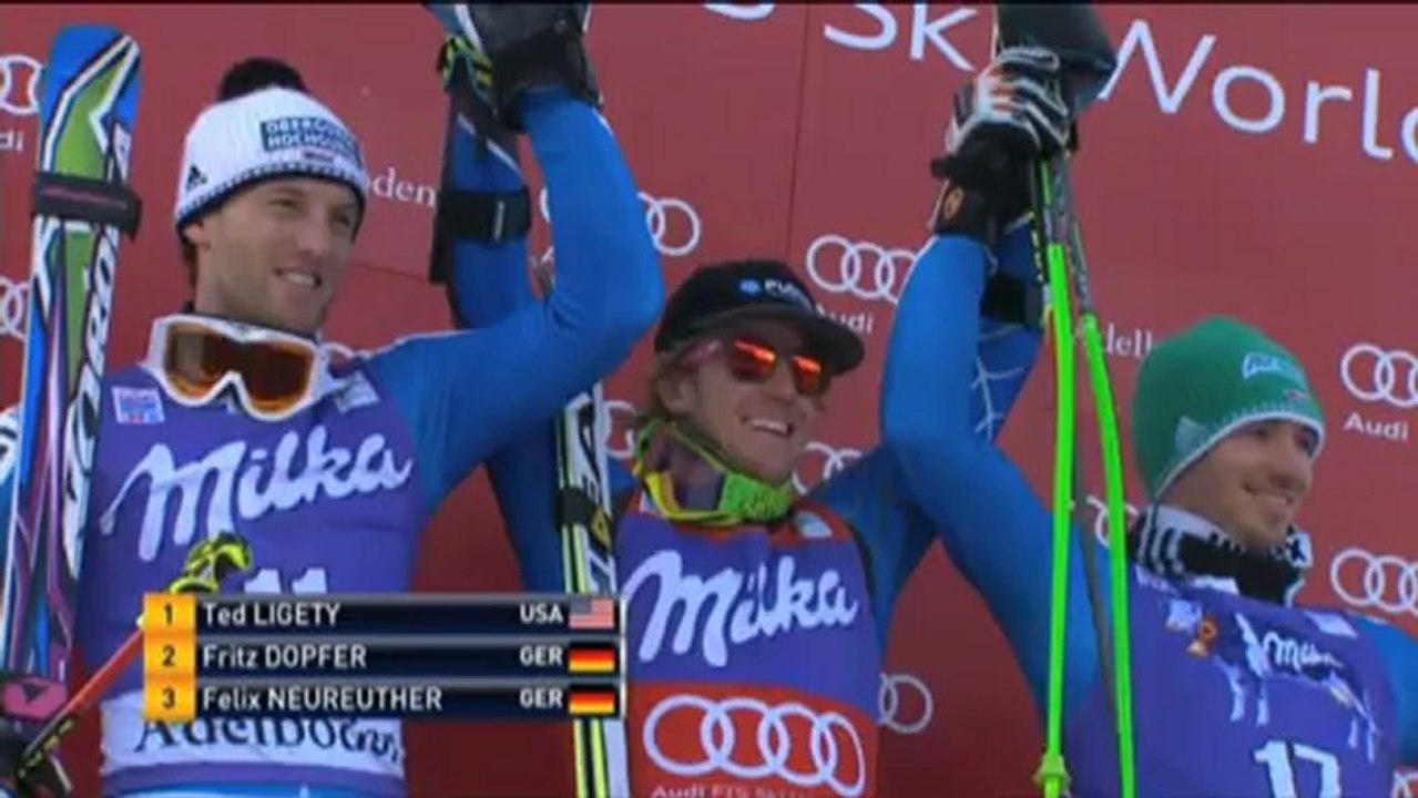 Ski alpin: Ligety siegt bei Riesenslalom in Adelboden