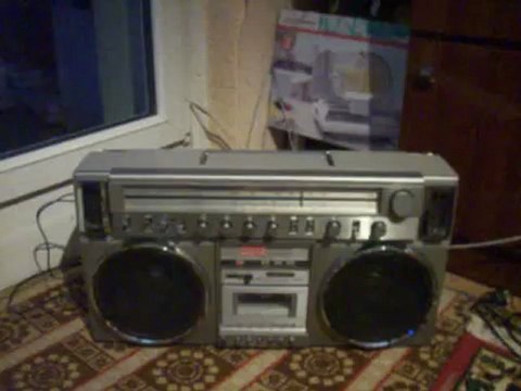 Crown CSC 970 Boombox Sound Test ohne Tape