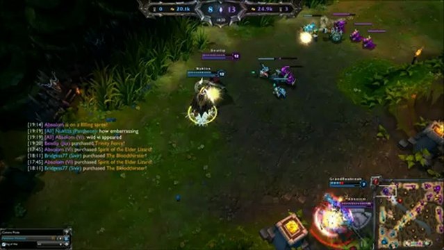 Nice escape Pantheon ! - League of Legends