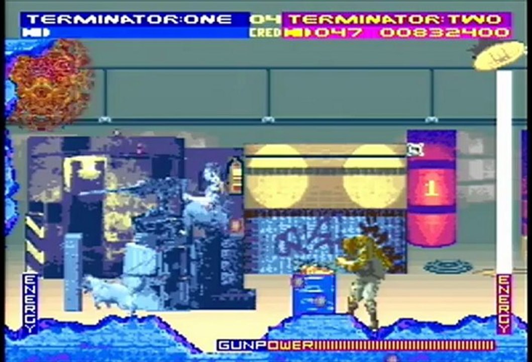 T2  The Arcade Game (SNES - Super Scope Gameplay) [Missions 1-2]