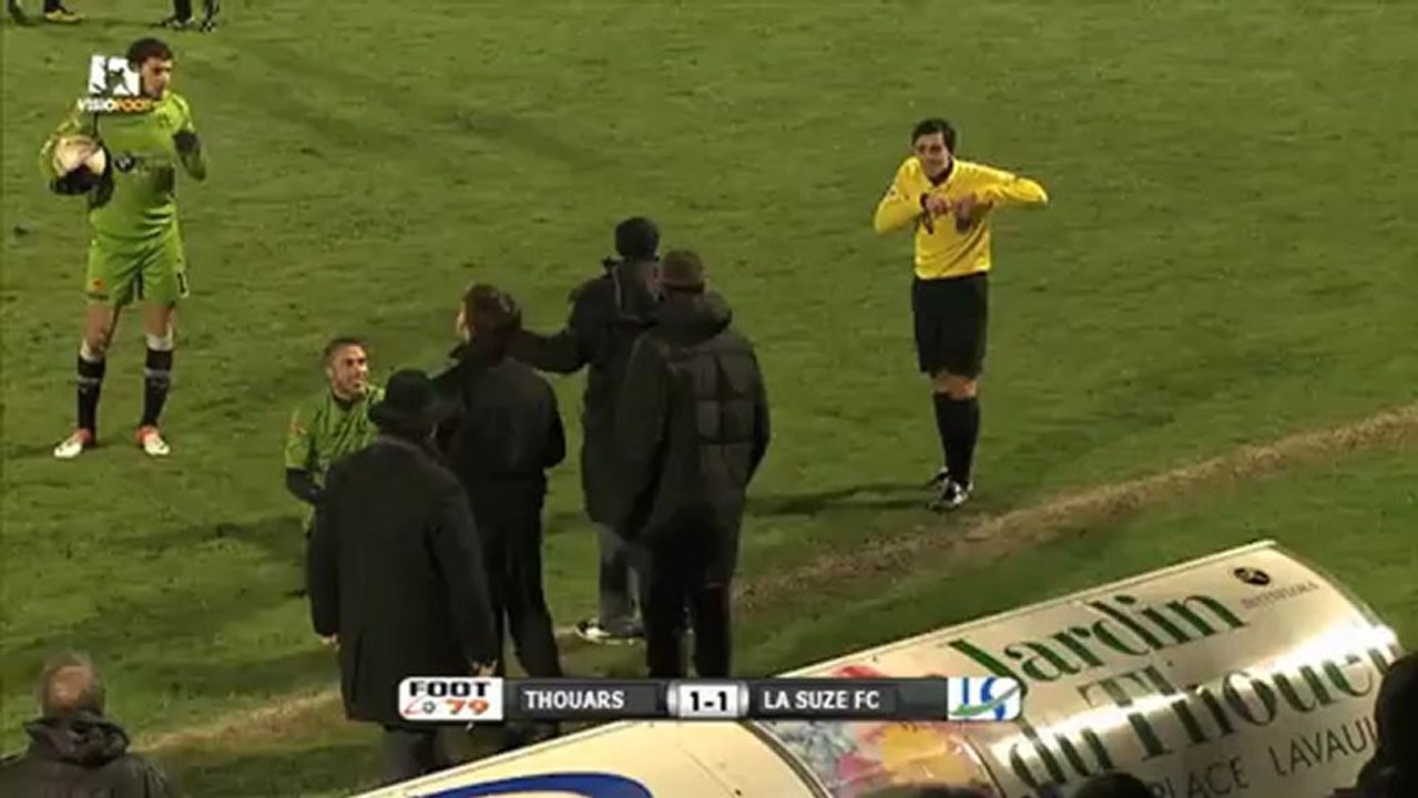 Thouars Foot FC 1-1 La Suze FC (12/01/2013)