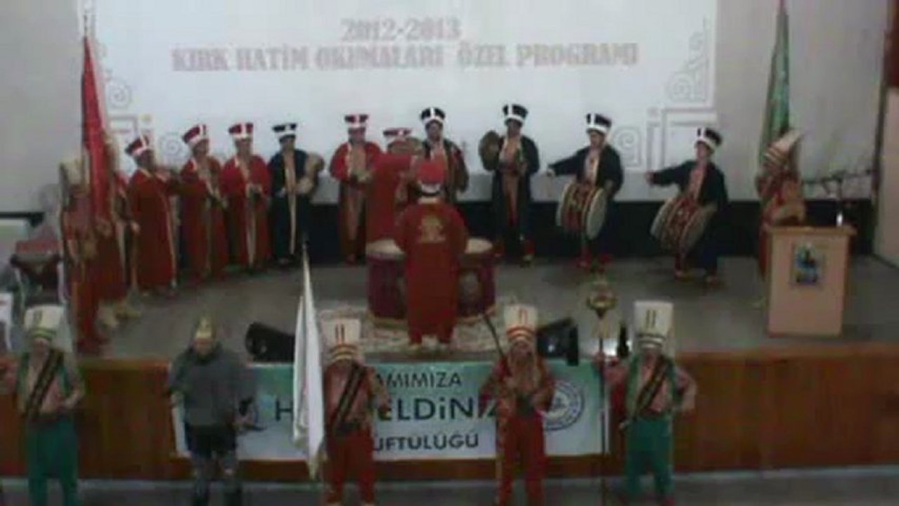 Zile müftülüğü Kırk hatim Kuran ziyafeti 11.01.2012_2.bölüm Mehter gösterisi